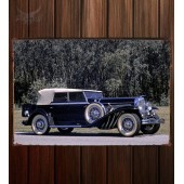 Металлическая табличка Duesenberg J 355 2225 Convertible Sedan SWB by Murphy